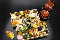 岐阜県笠松町:【平成29年12月30日お届け】おせち料理「田代おせち趣 2段重」