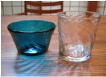 A01コース　倉敷ガラス　小鉢とコップ