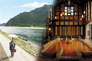 (46)長良川温泉ペア宿泊ご招待券(1泊2食付)