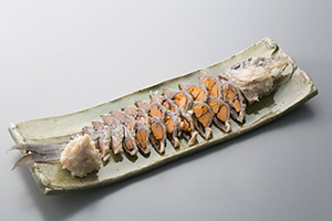 【T-215】 魚治湖里庵 鮒寿し本漬