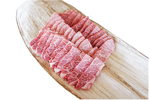 滋賀県高島市:【T-233】 大吉商店 近江牛霜降りカルビ焼肉用