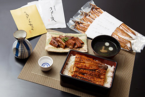 【T-258】	近江今津　西友	うなぎ炭火焼蒲焼詰合せ