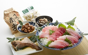 ④贅沢まぐろセット